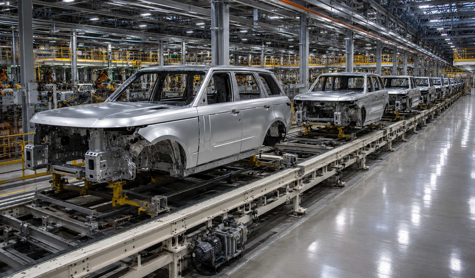 PLC routing reconfiguration for automotive skid buffer system
