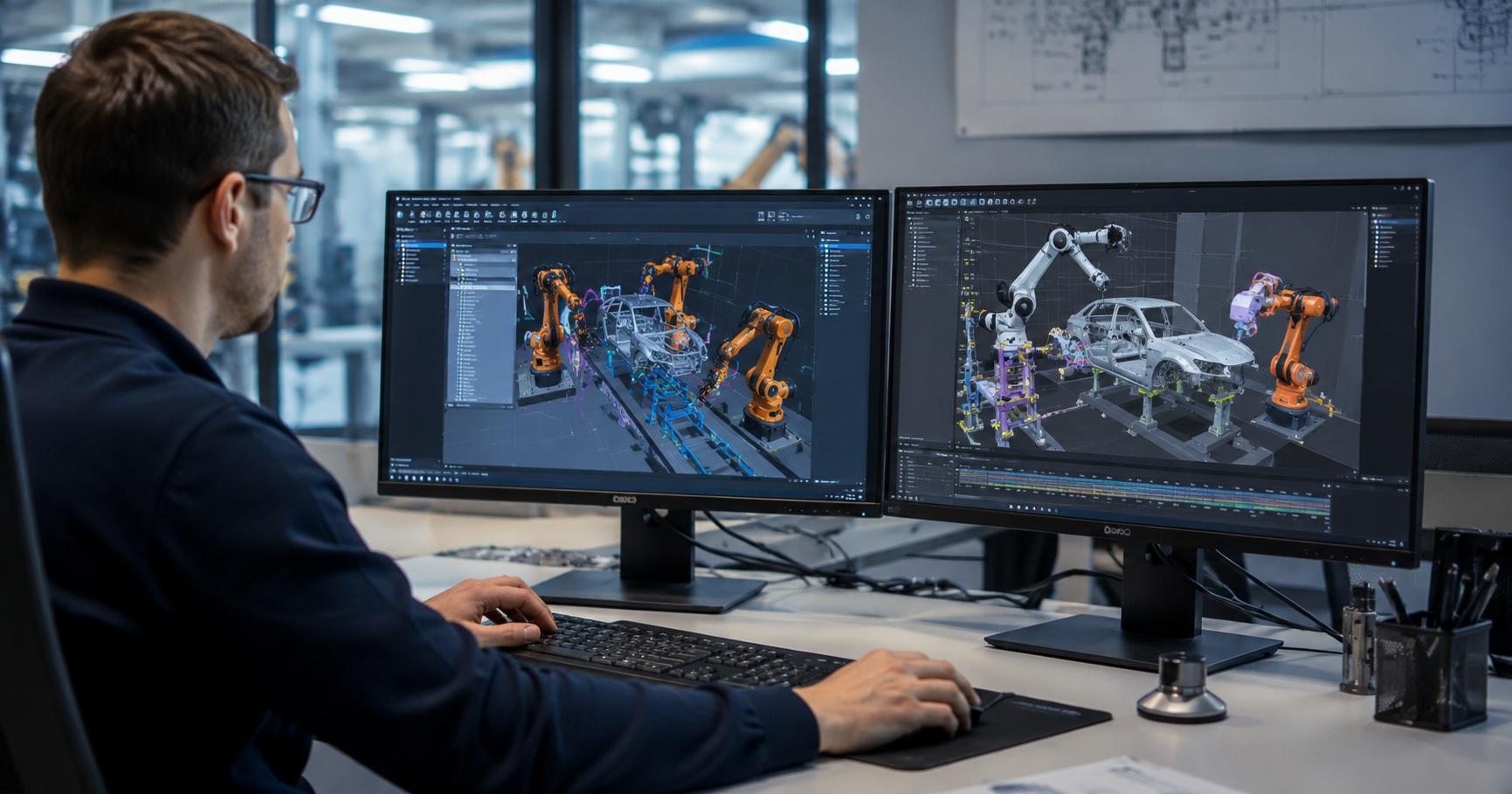 Developing virtual commissioning standards for a major US automotive manufacturer